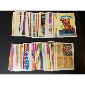 1986 Garbage Pail Kids Series 5 Complete 88 Card Set Topps GPK OS5 Stickers